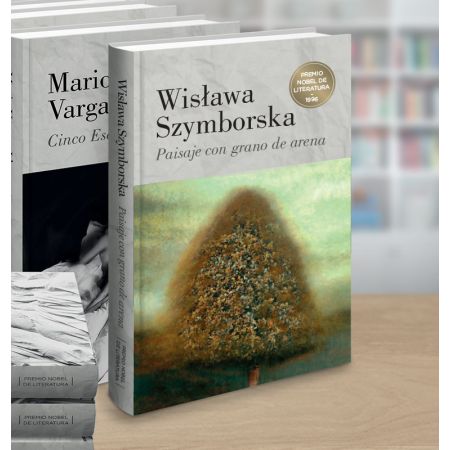 Biblioteca Premios Nobel - Paisaje con grano de arena (Wislawa Szymborska)